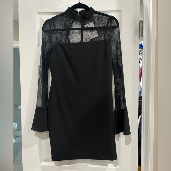 NWT Lace Bell Sleeve Dress - Picture 1 of 4